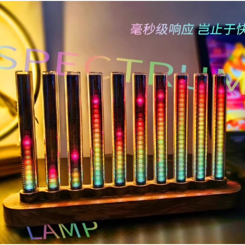 Audio Youtube Music Free - Audiolamp, geluidsgeactiveerde lamp, muziekspectrum pseudo-nixie buis