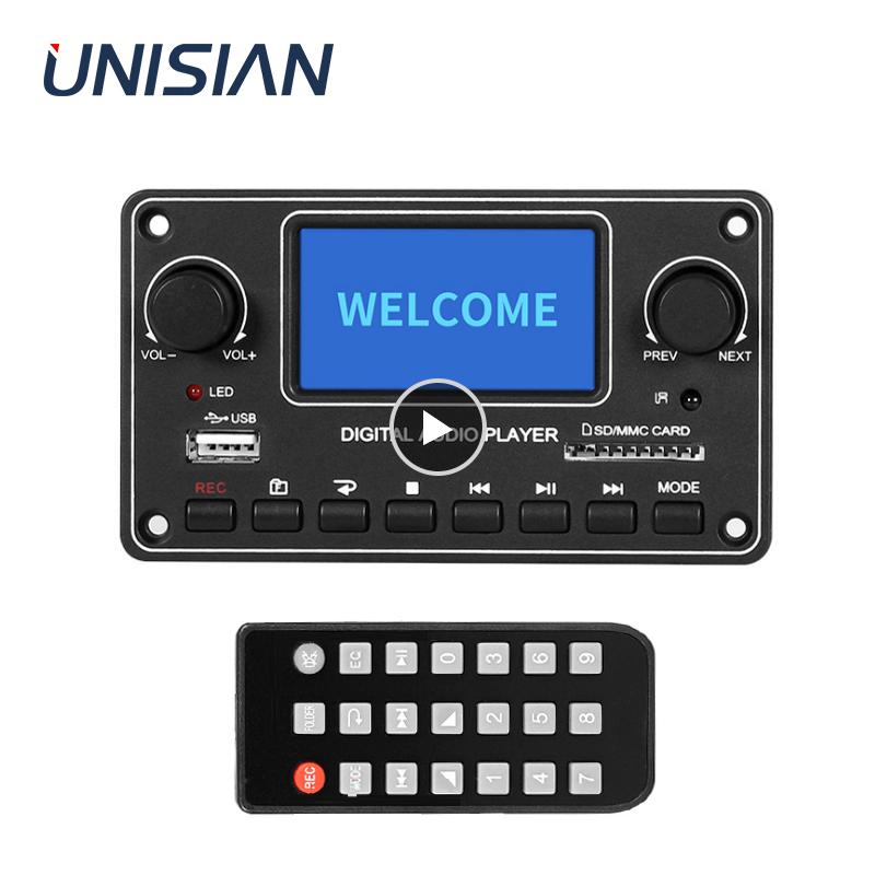 Audio Music Mp3 - UNISIAN LCD Speler Module MP3 28*64