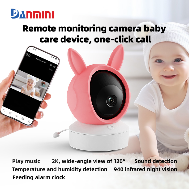 Audio Hd Music - Danmini 1080P Babyfoon Mobiele Tuya App