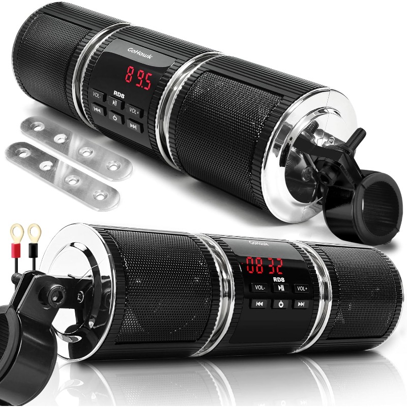 Audio Music Mp3 - Bluetooth Audio Motor Stereo Luidspreker Motorfiets