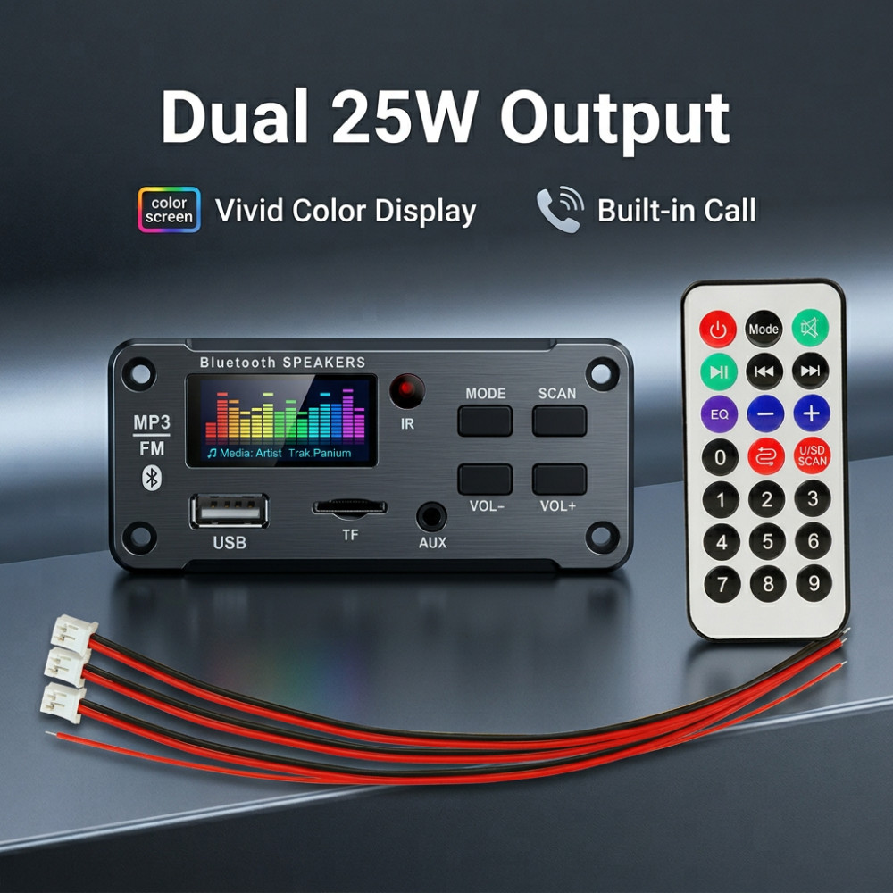 Audio Music Mp3 - 50W Versterker Bluetooth MP3 WMA WAV
