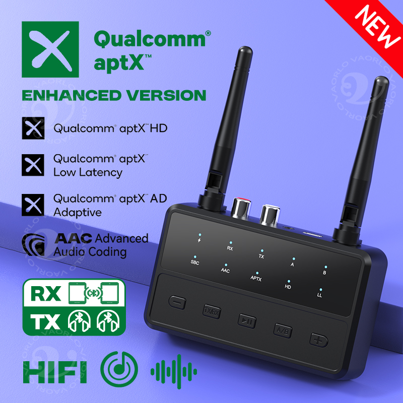 Audio Hd Music - Desktop aptX-Adaptieve AD/HD/LL AAC 2-in-1 Bluetooth
