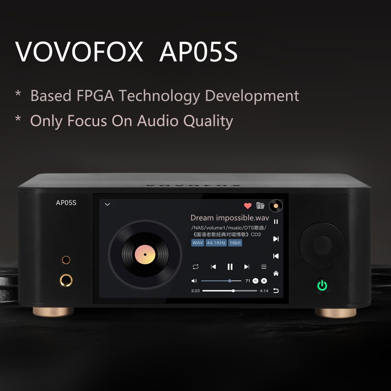 Audio Music Mp3 - VOVOFOX-HiFi AP05S Lossless muziekspeler gebaseerd op