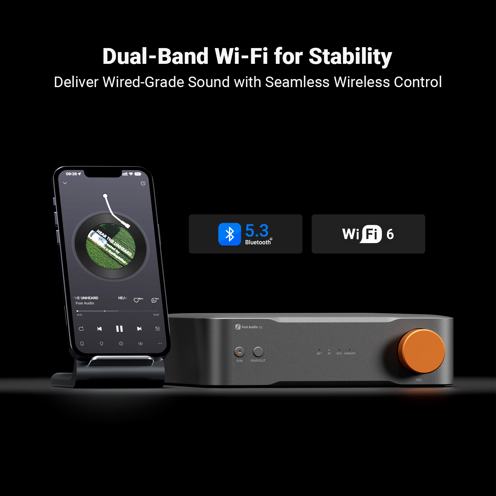 Fosi Audio Hi-Res Muziekstream - Audio Music Mp3 recensie en prijs