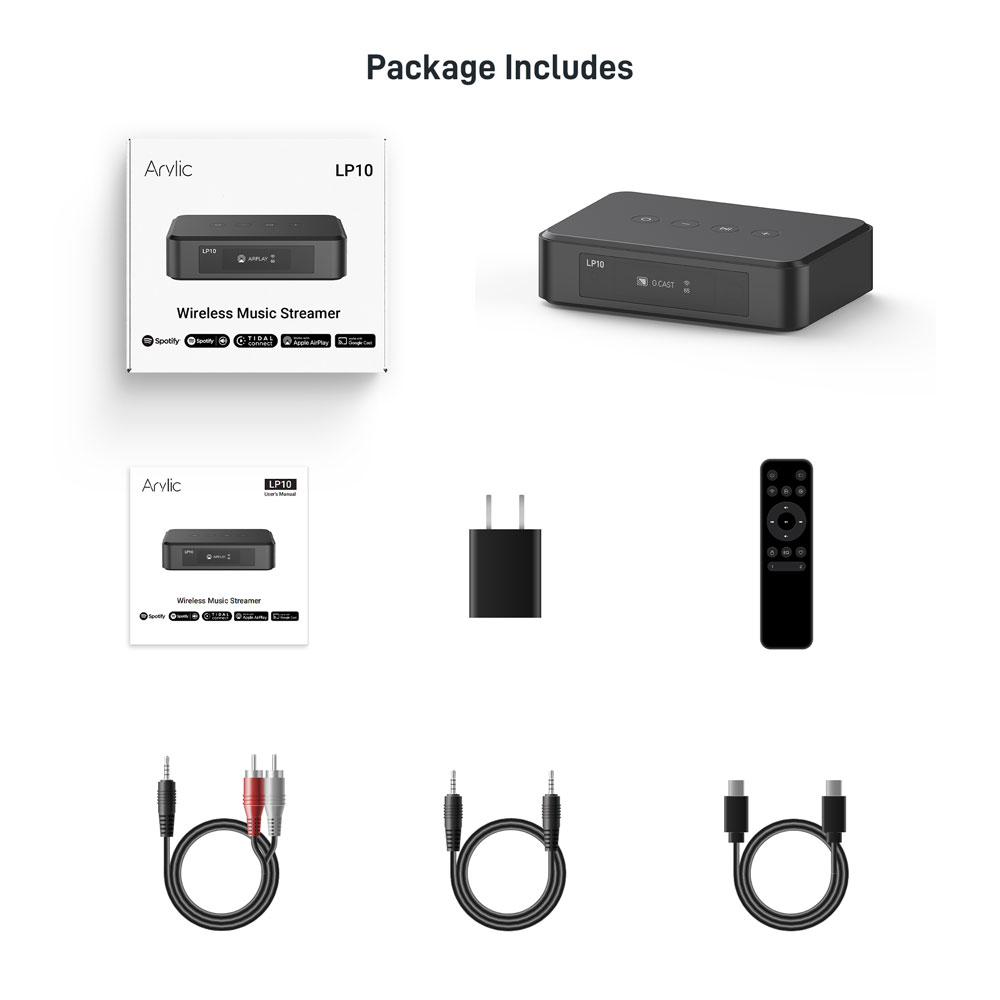Arylic LP10 HiFi Muziekstreame - Audio Music Google recensie en prijs