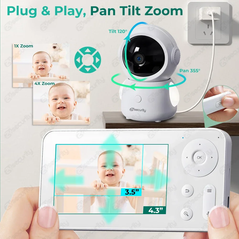 WiFi-babyfoon met app-bedienin - Audio Music Google recensie en prijs