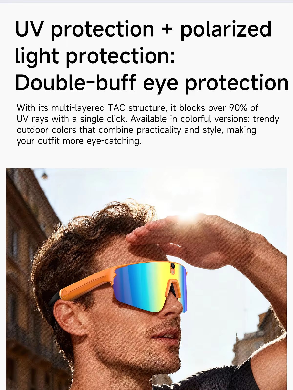 L805 AI Smart Glasses met 800W - Audio Hd Music recensie en prijs