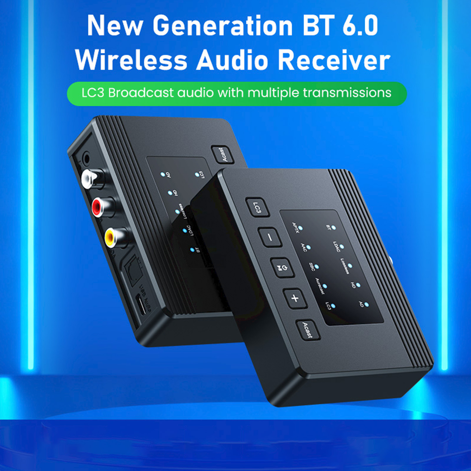 Bluetooth6.0 Audio-ontvanger L - Audio Hd Music recensie en prijs