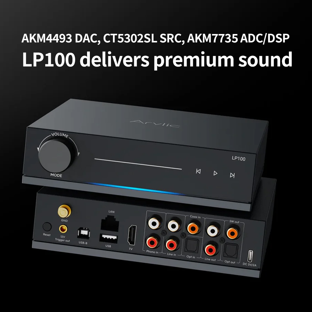 Arylic LP100 draadloze muzieks - Audio Music Google recensie en prijs