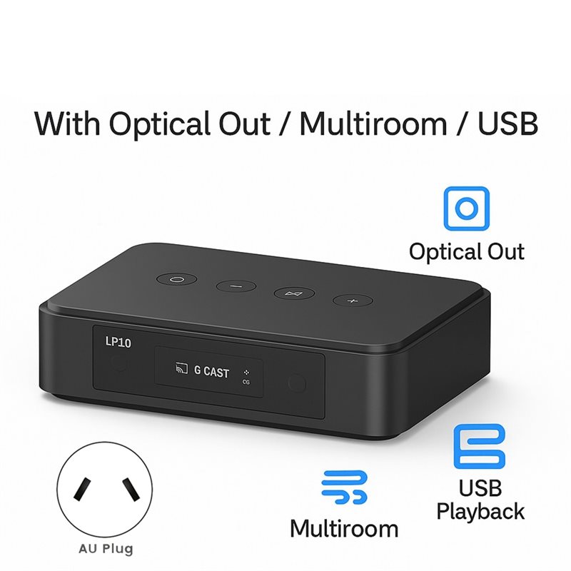 LP10 Draadloze Muziekstreamer  - Audio Music Google recensie en prijs