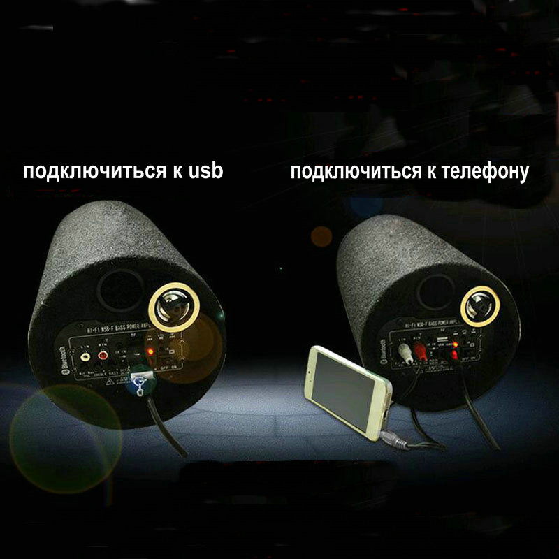 1 Set/partij 6 Inch 12 V 220 V - Audio Youtube Music Free recensie en prijs