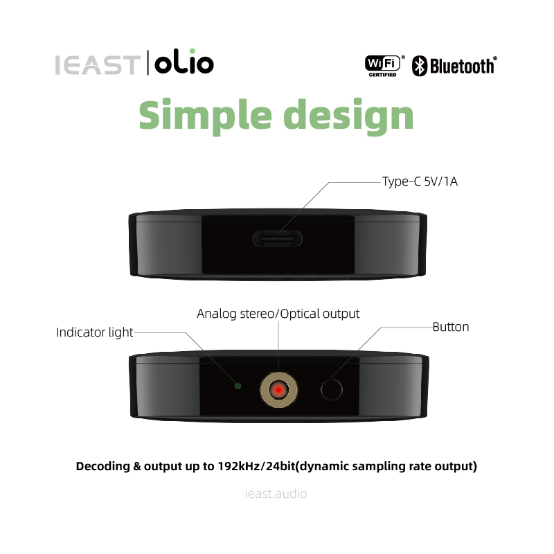Olio AirPlay2 draadloze wifi b - Audio Music Google recensie en prijs