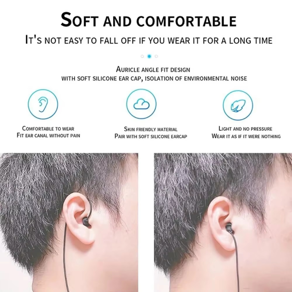 3,5 mm korte bedrade hoofdtele - Audio Music Player recensie en prijs