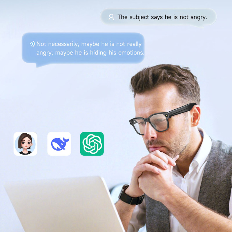 AI Smart Glasses 8 Megapixel C - Audio Music Player recensie en prijs