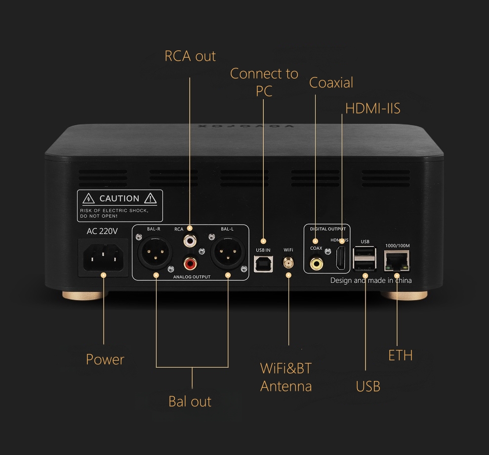 VOVOFOX-HiFi AP05S Lossless mu - Audio Music Mp3 recensie en prijs
